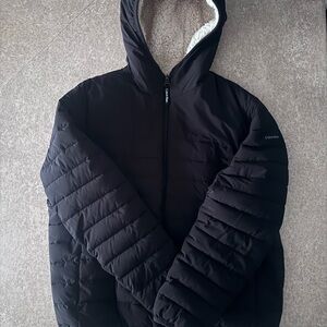 Calvin Klein Men's Black Puffer Jacket super soft size:L